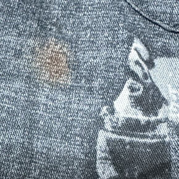 BRIT & BRIDLE Men’s Button Down Blue Tractors Farm Ranch Short Sleeve Medium - Picture 5 of 9